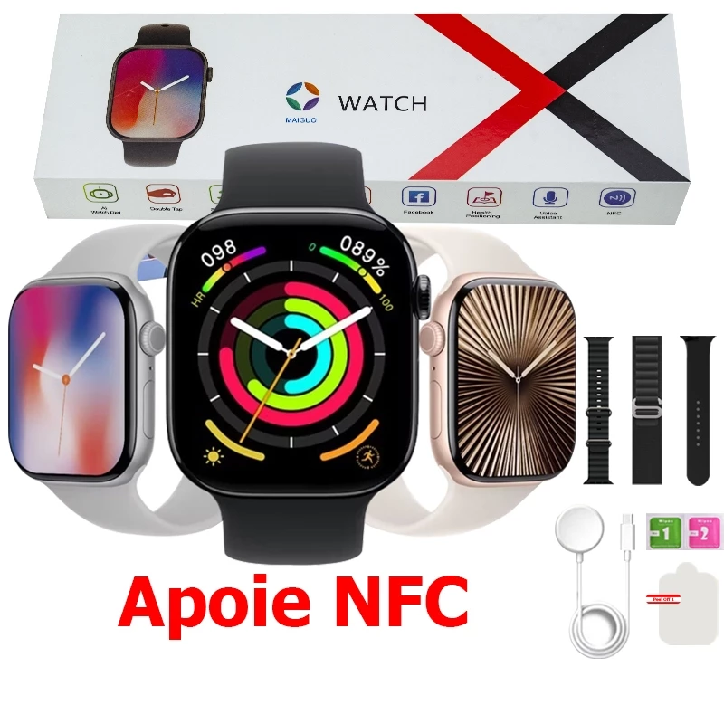 202520VersC3A3o20atualizada20Smartwatch20X1020C3A020prova20d27C3A1gua20IP672CDinamica20NFC2CSuper20Amoled