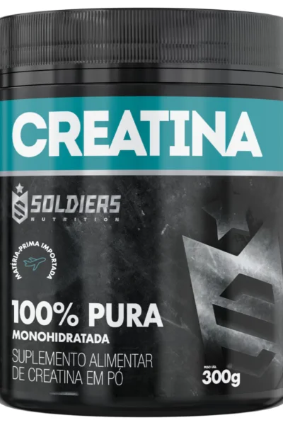 Creatina20Monohidratada20Pote20300g201002520Pura20Importada20Soldiers20Nutrition20Suplemento20Performance20Muscular20ForC3A7a