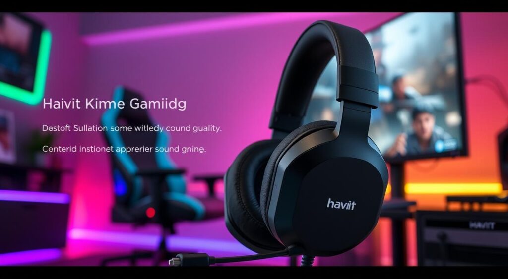 Havit fone de ouvido com qualidade de som para jogos