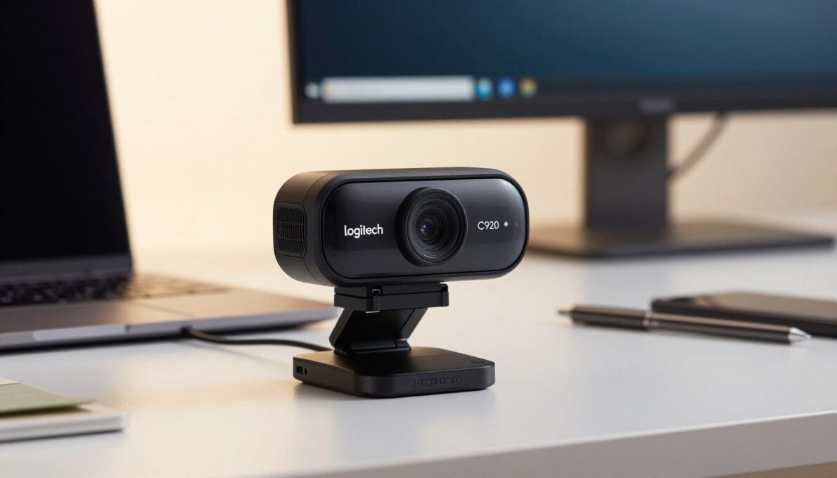 Webcam Full HD Logitech C920s